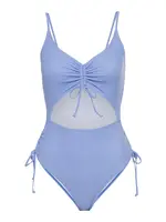 LSCN by LASCANA Jednodielne plavky 'Gina'  dymovo modrá