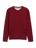 TOM TAILOR Sveter  bordová