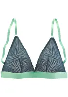 s.Oliver Podprsenka  petrolejová / svetlozelená