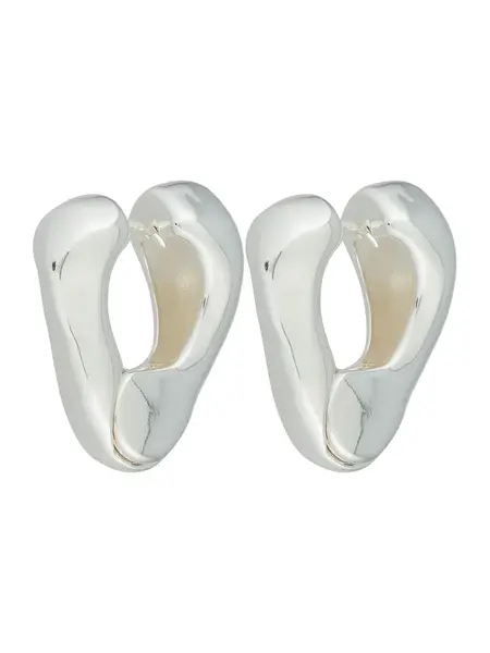 Pilgrim Náušnice 'Free'  strieborná