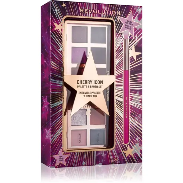 Makeup Revolution Makeup set Cherry Icon darčeková sada na oči