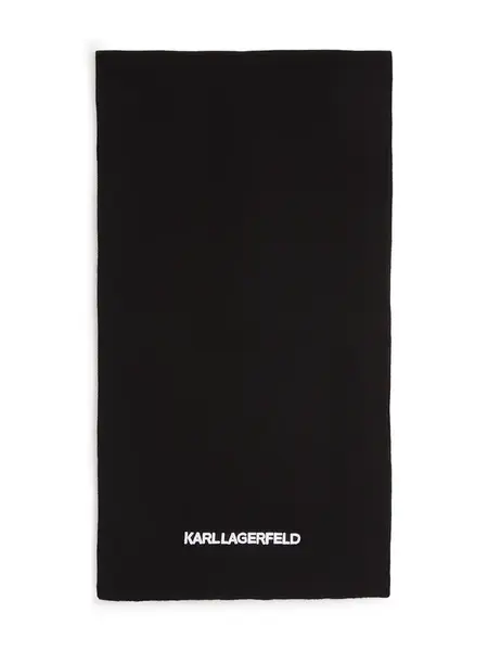 Karl Lagerfeld Šál  čierna / biela