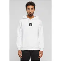 Pánská mikina Skelett Patch Hoody - bílá