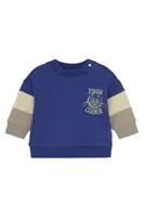 Noppies Mikina 'Scupi'  modrá / sivá / sivobéžová