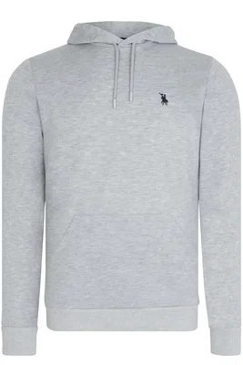 V4011 DEWBERRY MEN'S HOODED SWEATSHIRT-GREY