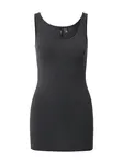 VERO MODA Top 'Maxi'  antracitová