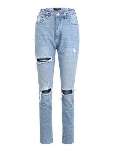 Missguided Džínsy  modrá