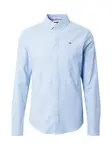 Tommy Jeans Košeľa  modrá denim