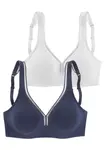 PETITE FLEUR Podprsenka  námornícka modrá