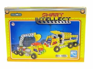 Kovová stavebnice Smart Intellect – nákladní auta