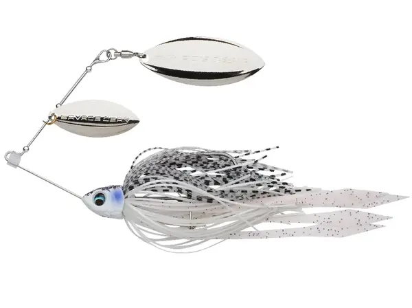 Savage gear třpytka spinnerbait da lil bush bone - 12 cm 15 g