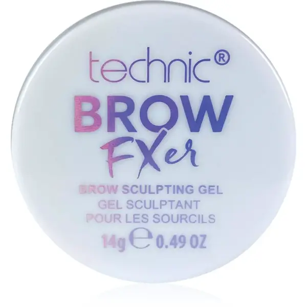 Technic Cosmetics Brow Fixer transparentní fixační gel na obočí 14 g