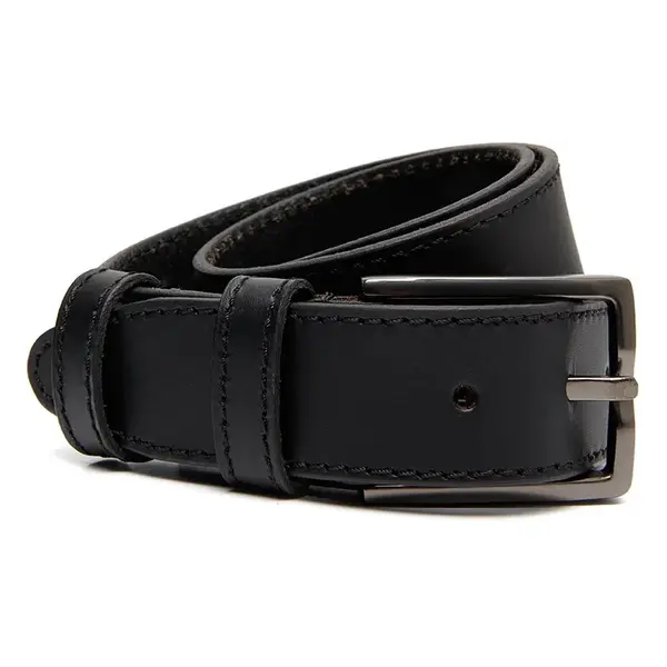 Pánský kožený opasek The Chesterfield Brand Monet - černá