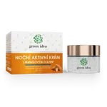 Nočný aktívny krém s mandľovým olejom 50 ml – Green idea