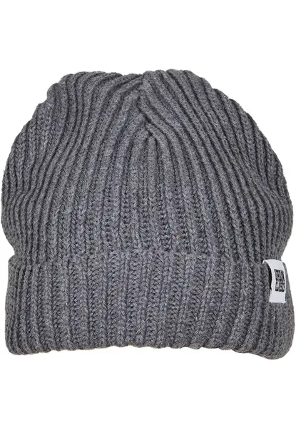 Fisherman Beanie Hat - Grey