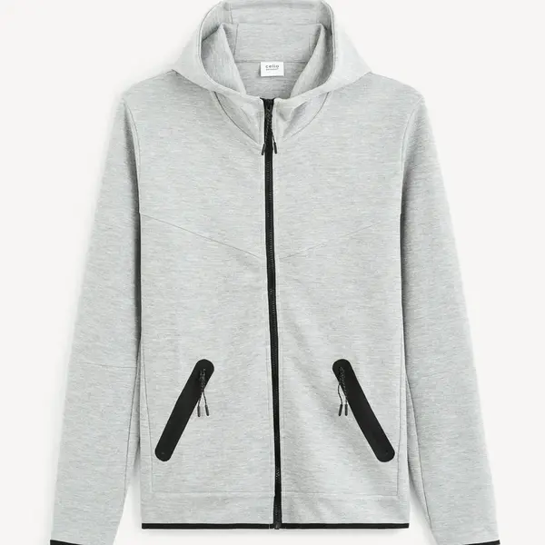 Celio Mikina na zip Genewyoke - Pánské