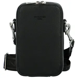 Trendy dámská koženková mini crossbody Ksenija, černá