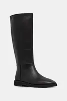 Kožené kozačky Calvin Klein FORMAL UTK BOOT LTH