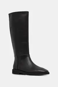 Calvin Klein  Kožené kozačky  FORMAL UTK BOOT LTH