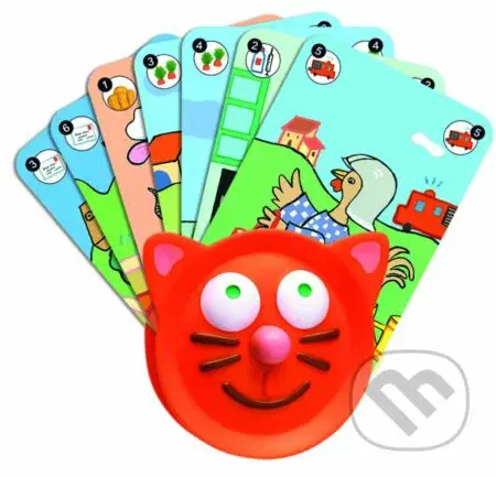 Držiak na karty Mačička - hra z kategorie Karty, hlavolamy