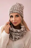 Dámská souprava Flawia K269 béžová + hnědá