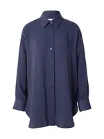 SEIDENSTICKER Blúzka  námornícka modrá