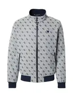 GUESS Prechodná bunda  modrá