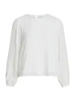 VILA Blúzka 'VIMIKA'  biela