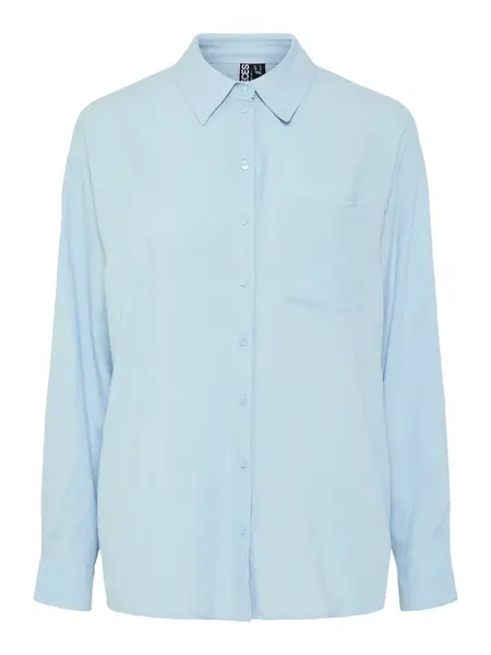 PIECES Blúzka 'PCPia'  svetlomodrá