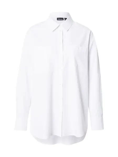 PIECES Blúzka 'PCMELIA'  biela