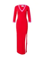 ADIDAS ORIGINALS Šaty 'Adicolor Classics'  ružová / červená