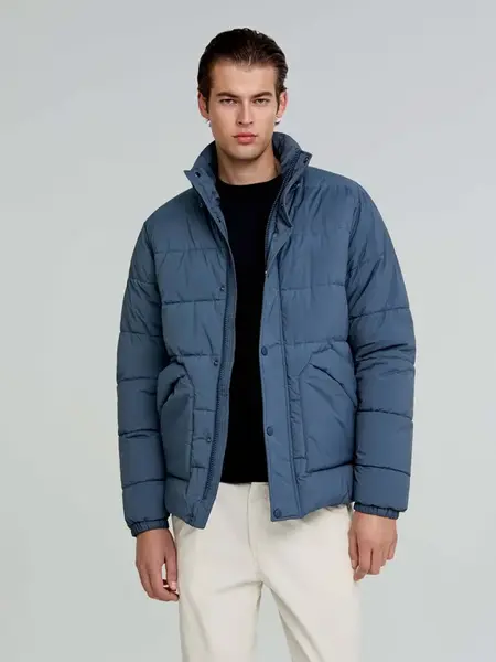 Scalpers Zimná bunda  tmavomodrá