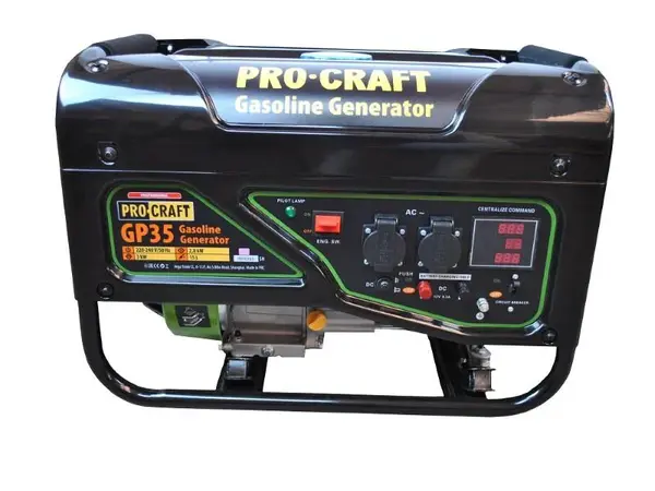 Elektrocentrála benzínová PROCRAFT GP35