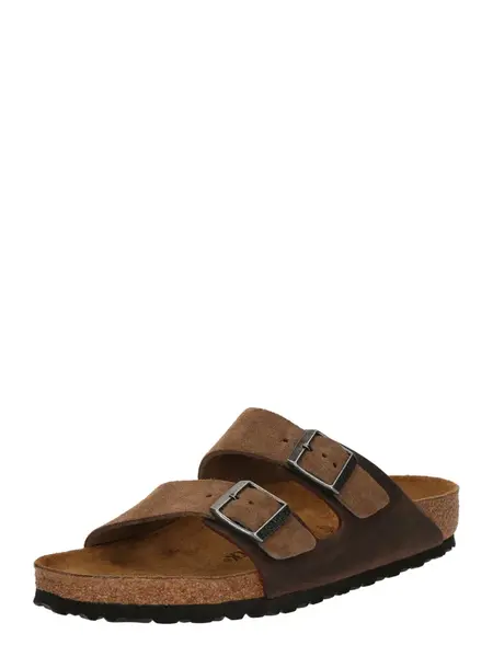 BIRKENSTOCK Šľapky 'Arizona'  hnedá