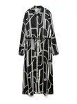 VERO MODA Košeľové šaty 'VMHADLEY'  béžová / čierna