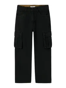 NAME IT Nohavice 'NKMRyan'  čierny denim