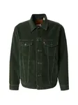 LEVI'S ® Prechodná bunda 'Corduroy Relaxed Trucker Jacket'  tmavozelená