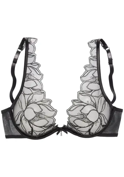 LASCANA Podprsenka  čierna