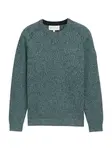 TOM TAILOR Sveter  zelená melírovaná