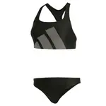 ADIDAS PERFORMANCE Športové bikiny 'Big Bars'  čierna / biela