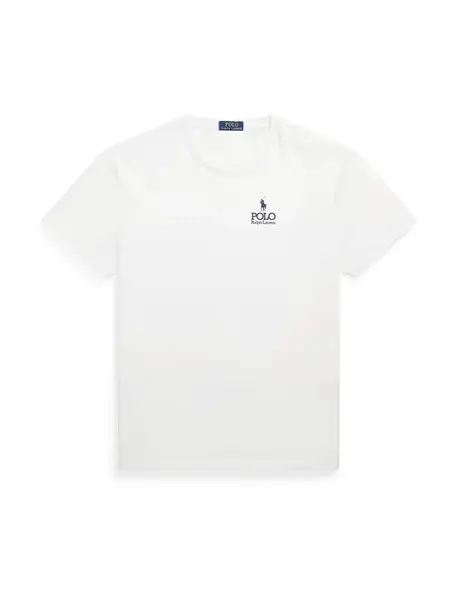 Polo Ralph Lauren Tričko  námornícka modrá / biela