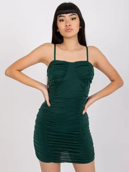 Dress-DHJ-SK-13930.90-dark green