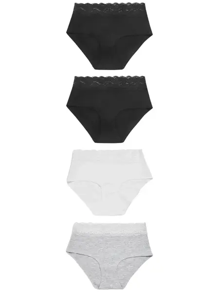 Next Nohavičky  sivá / čierna / biela