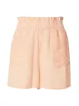 VERO MODA Nohavice 'VMBUMPY'  oranžová / biela