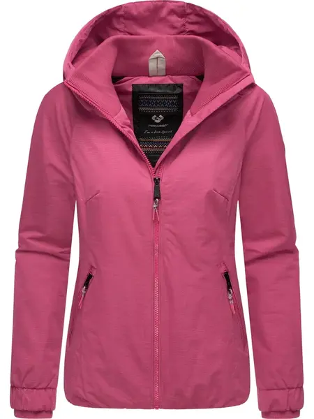 Ragwear Zimná bunda 'Dizzie'  ružová