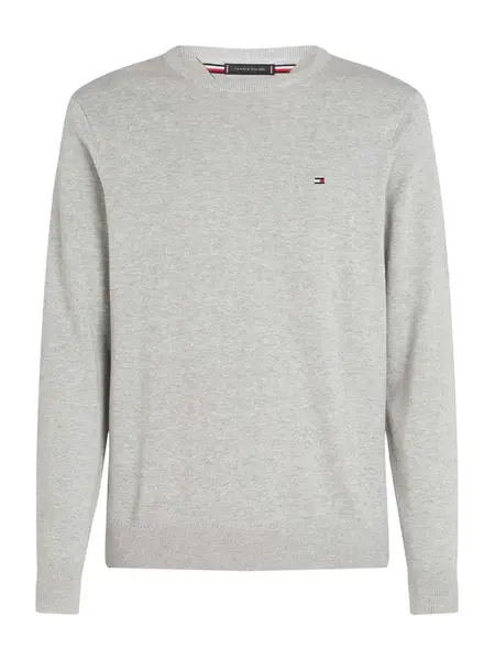 TOMMY HILFIGER Sveter 'Essential'  svetlosivá