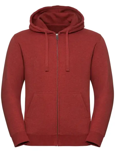Men's Authentic Melange Zipped Hooded Sweat Russell