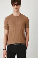 Tričko s příměsí lnu Medicine