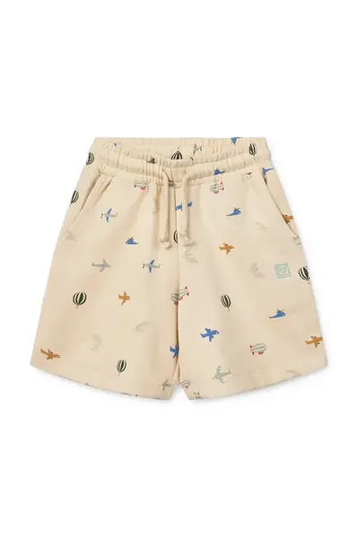 Dětské bavlněné šortky Liewood Gram Printed Sweatshorts