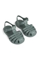 Dětské sandály Liewood Bre Sandals zelená barva, LW19947